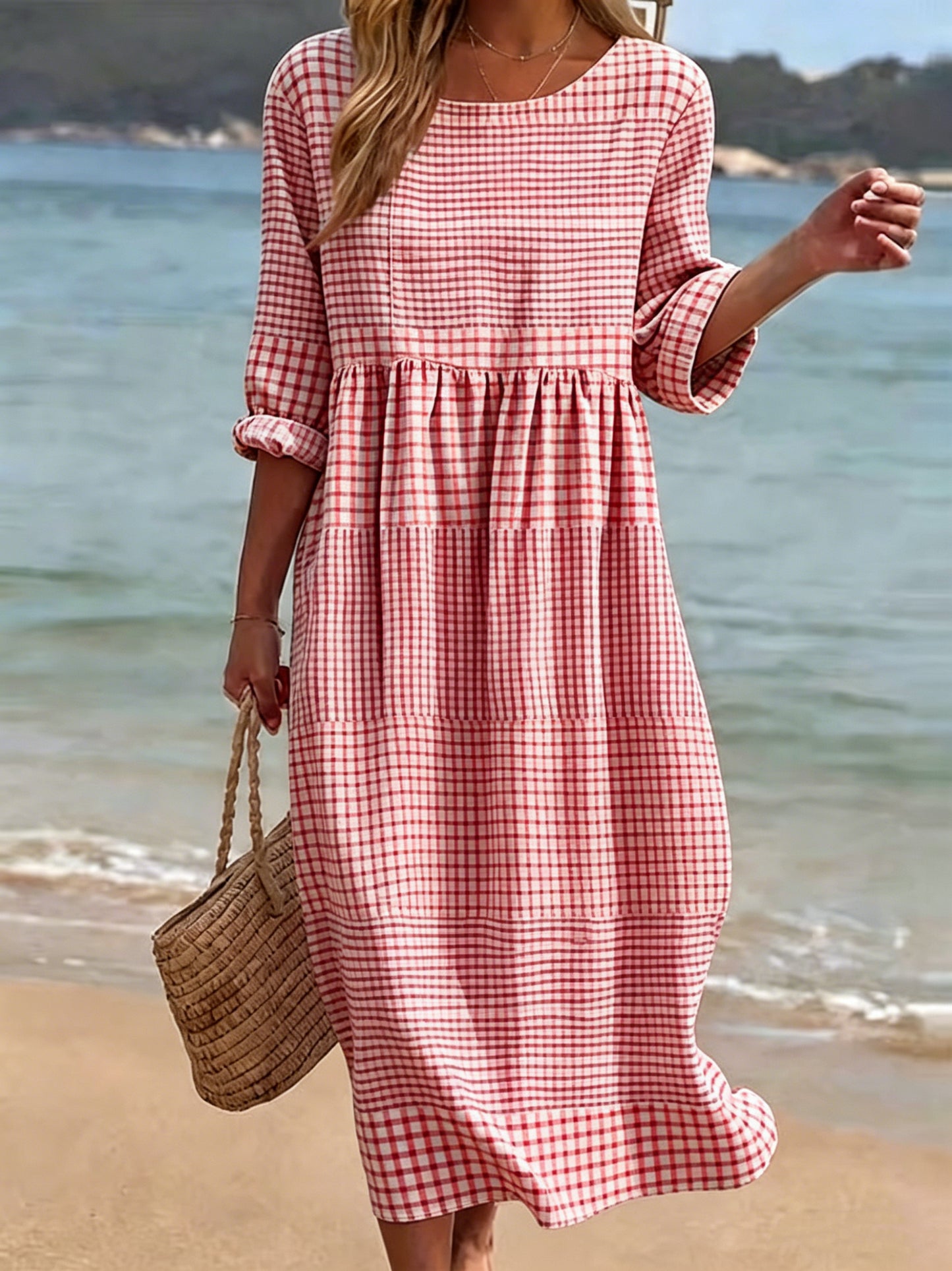 New Arrivalš„š„ Women's Cotton-Linen Dress